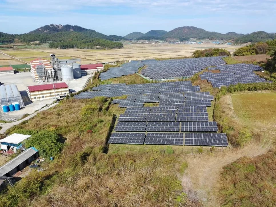 전남 진도군 태양광발전소
