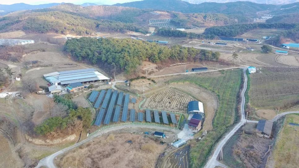 전북 남원시 송동면 태양광발전소