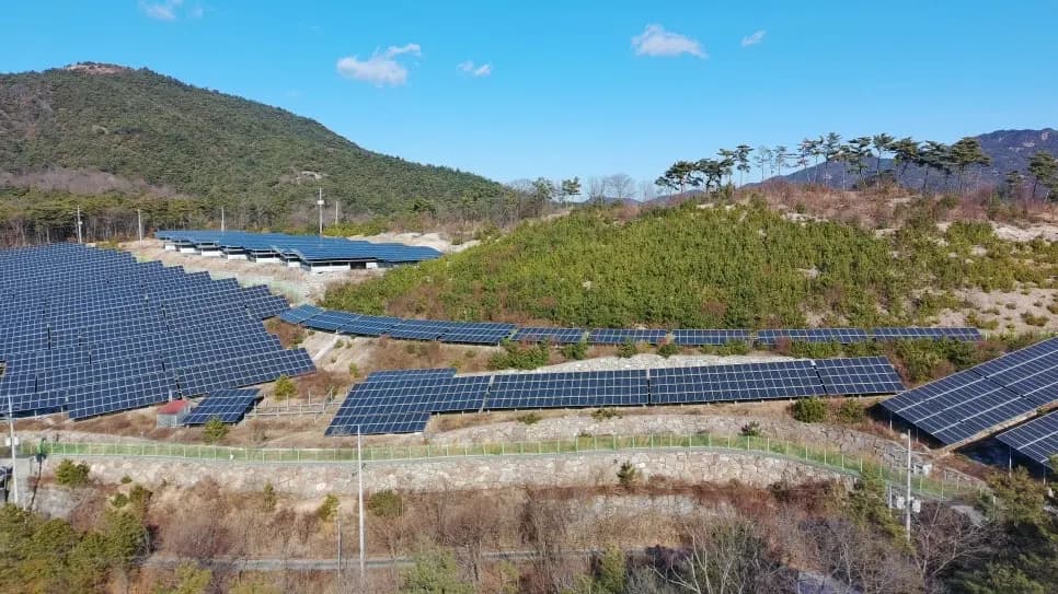 충남 예산군 덕산면 태양광발전소