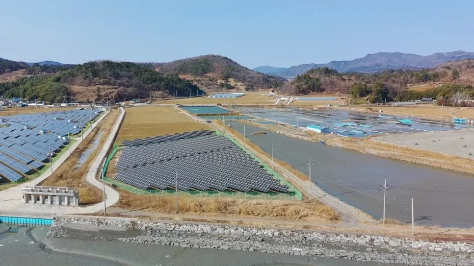 전남 보성군 벌교읍 태양광발전소