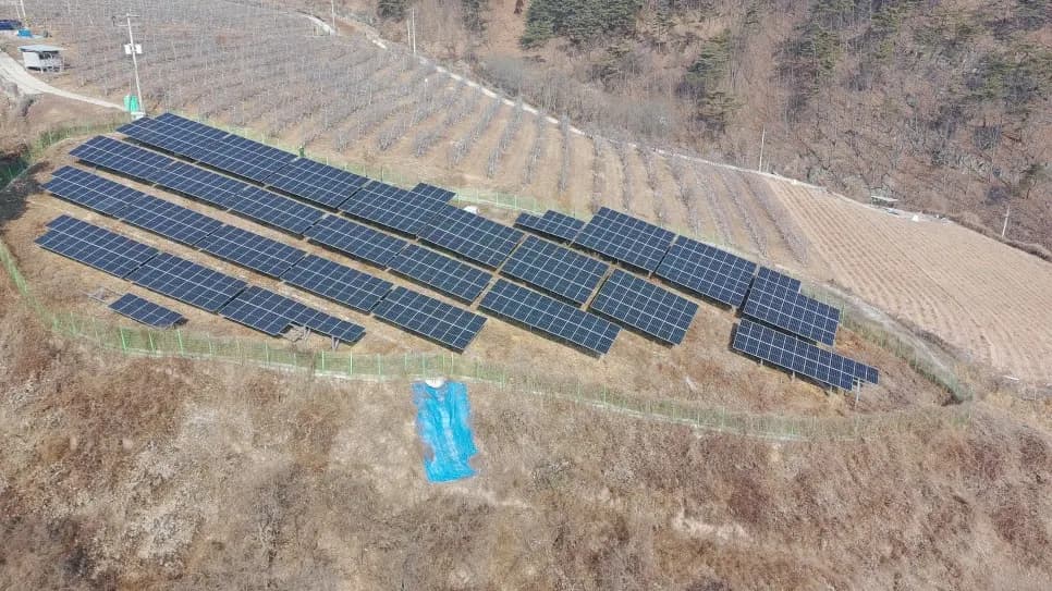 경북 안동시 예안면 태양광발전소
