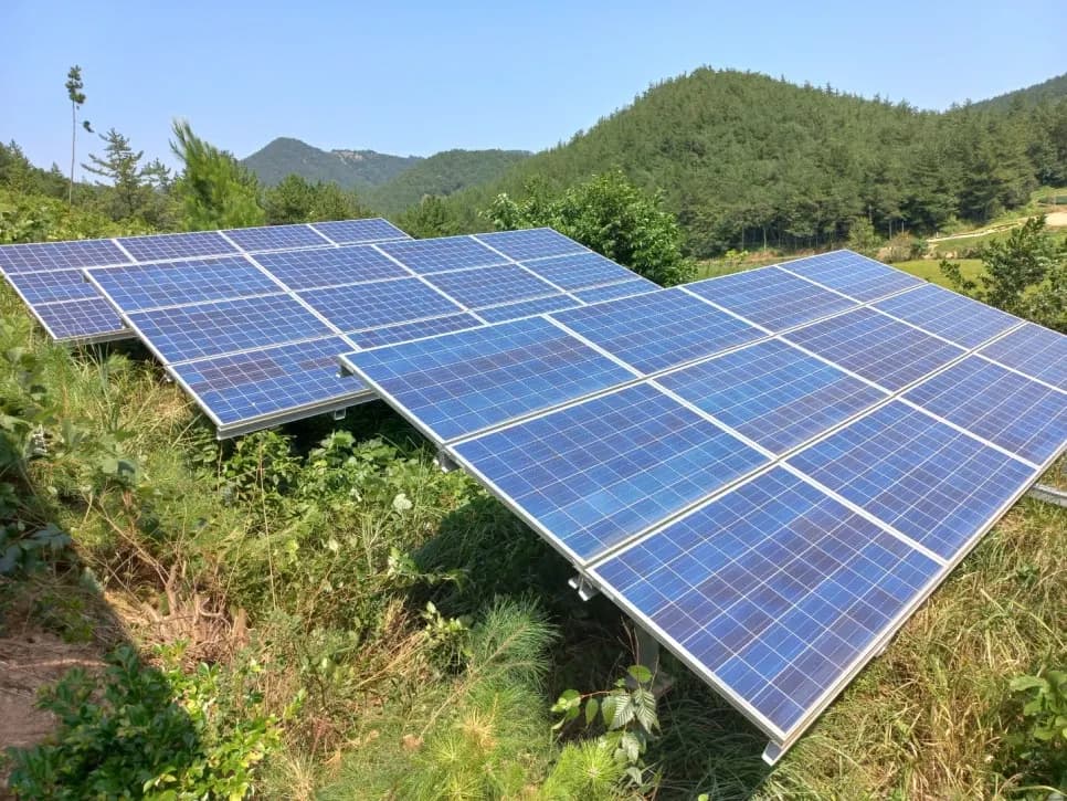 전남 장흥군 용산면 태양광발전소