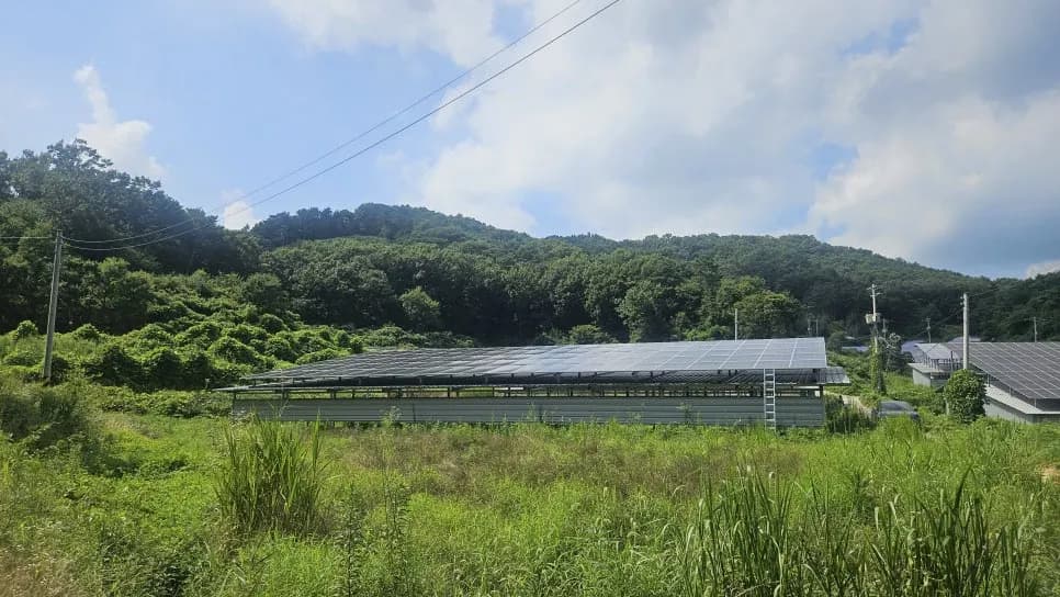 충남 서천군 태양광발전소 현장 사진 5