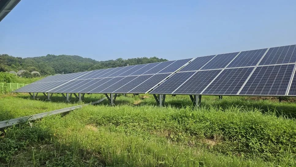 충북 청주시 태양광발전소 현장 사진 5