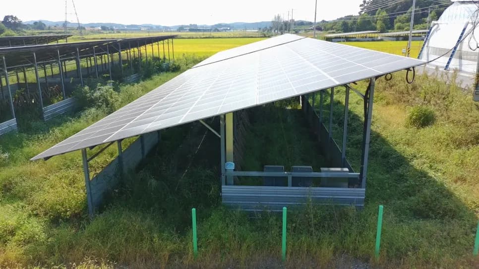 충남 논산시 태양광발전소 현장 사진 3