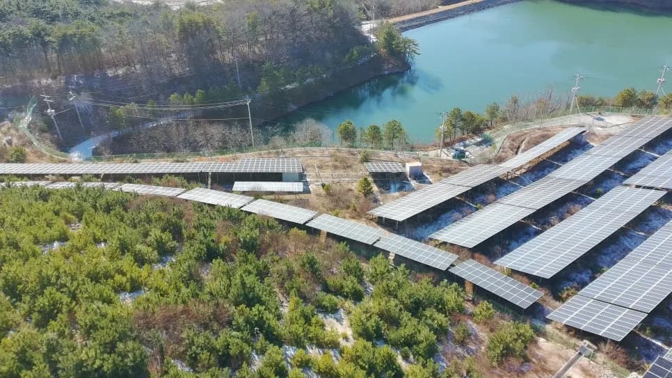 충남 예산군 덕산면 태양광발전소 현장 사진 4