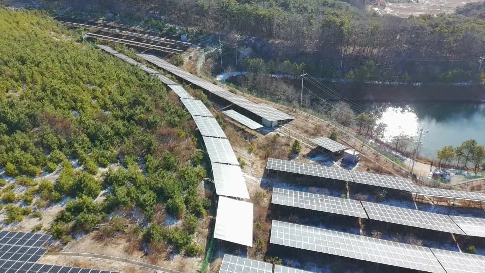 충남 예산군 덕산면 태양광발전소 현장 사진 5