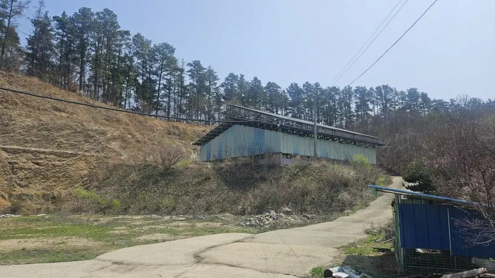 충북 옥천군 태양광발전소 현장 사진 5