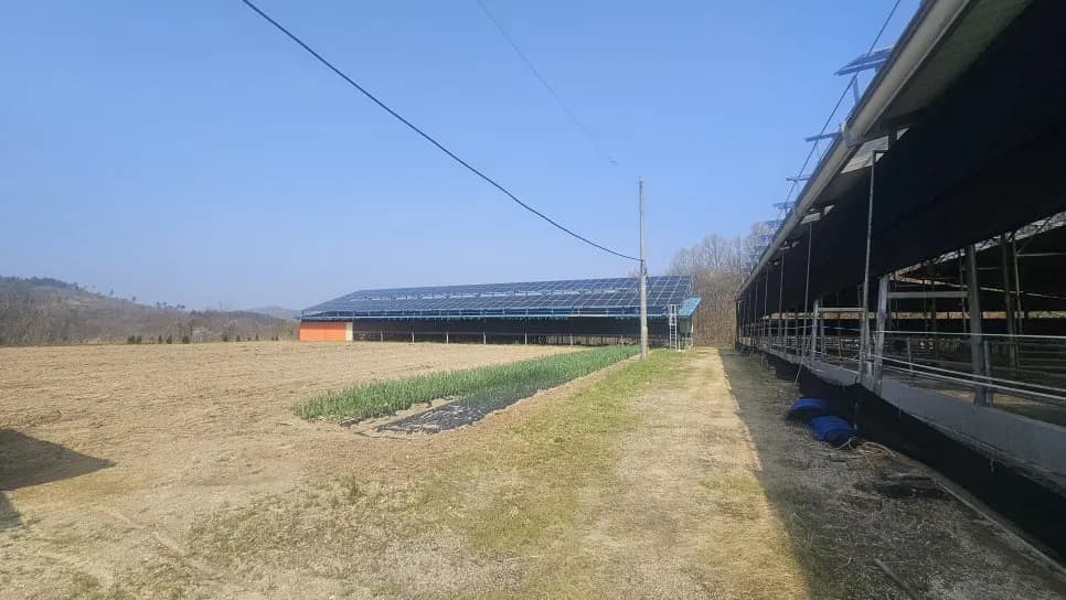 충북 옥천군 태양광발전소 현장 사진 4